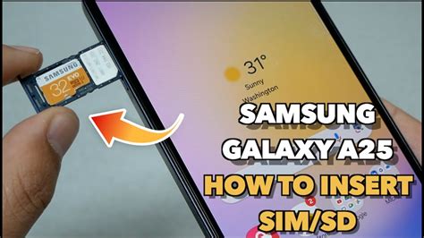 How to insert SIM/microSD Card in Samsung Galaxy .